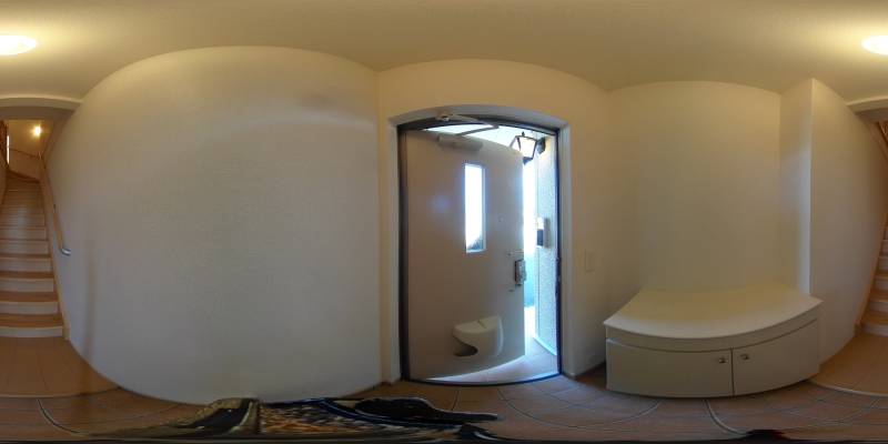 パノラマ画像玄関