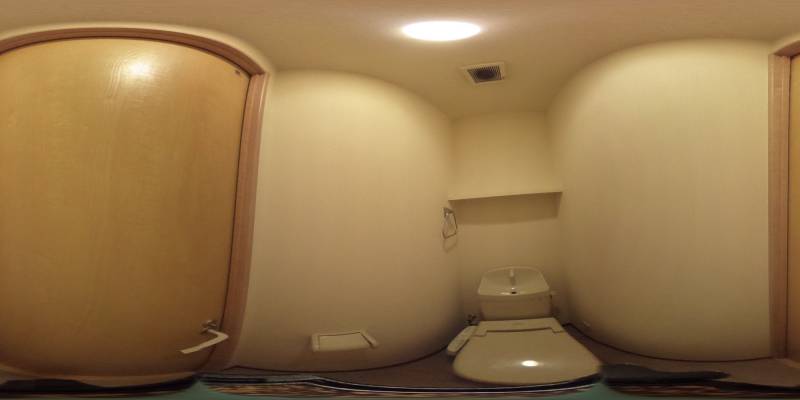 パノラマ画像トイレ