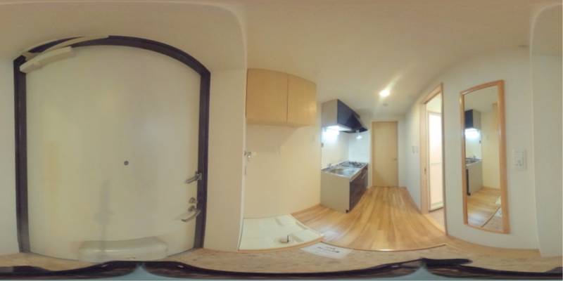 パノラマ画像玄関