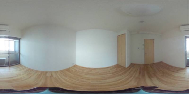 パノラマ画像洋室