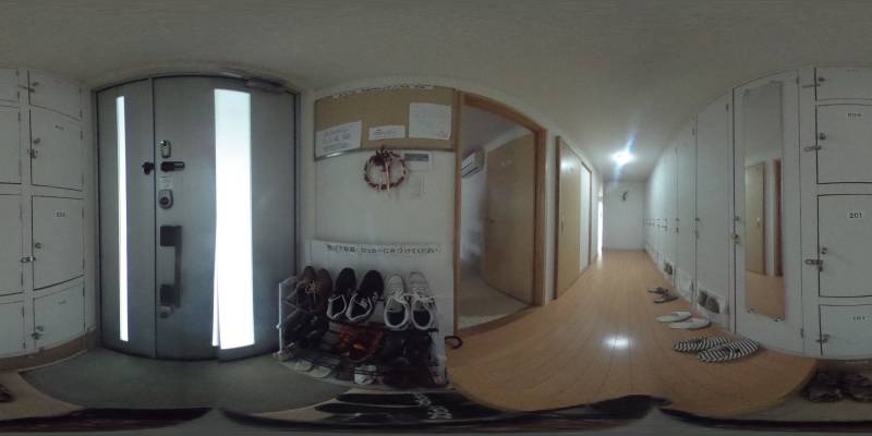 パノラマ画像玄関