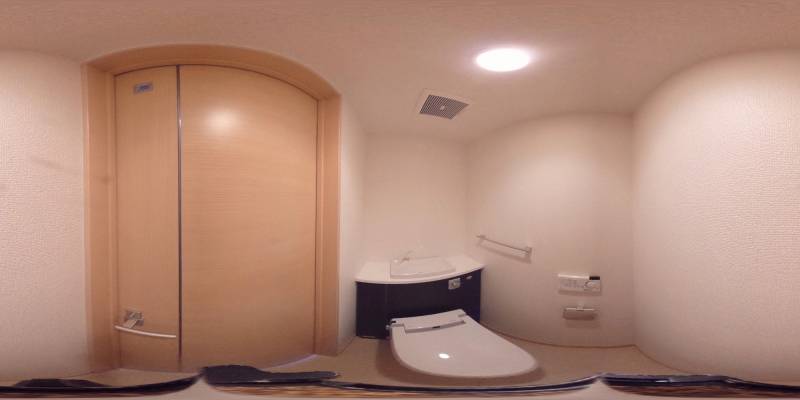 パノラマ画像トイレ