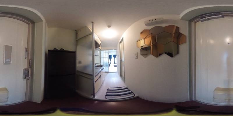 パノラマ画像玄関