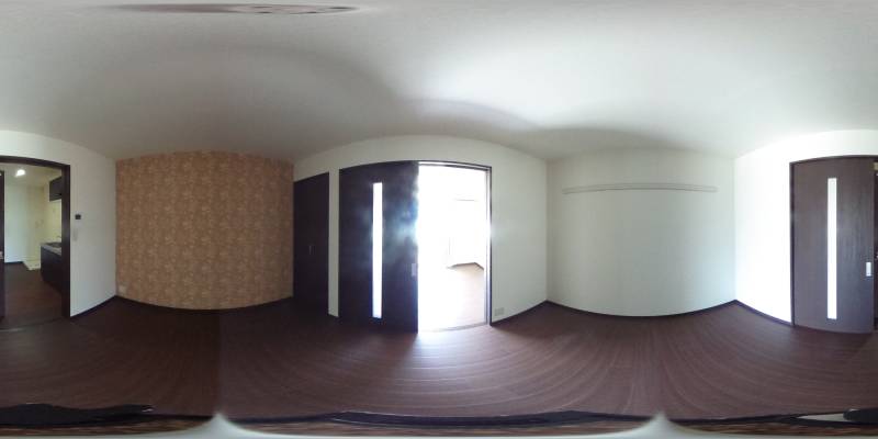 パノラマ画像洋室