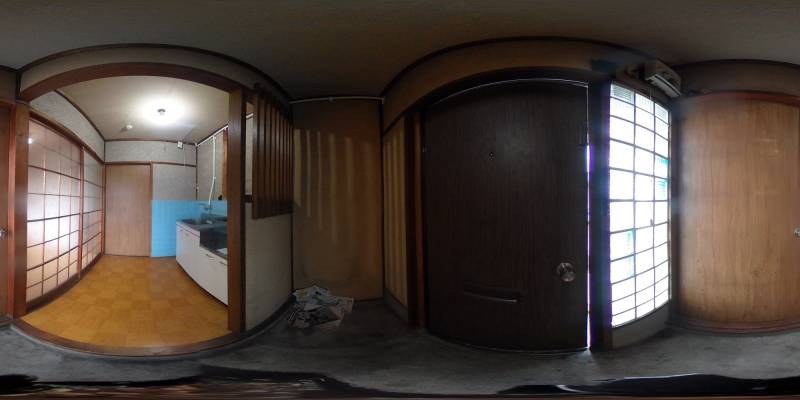 パノラマ画像玄関