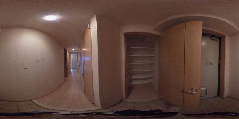 パノラマ画像玄関