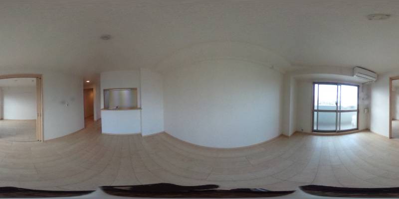 パノラマ画像リビング