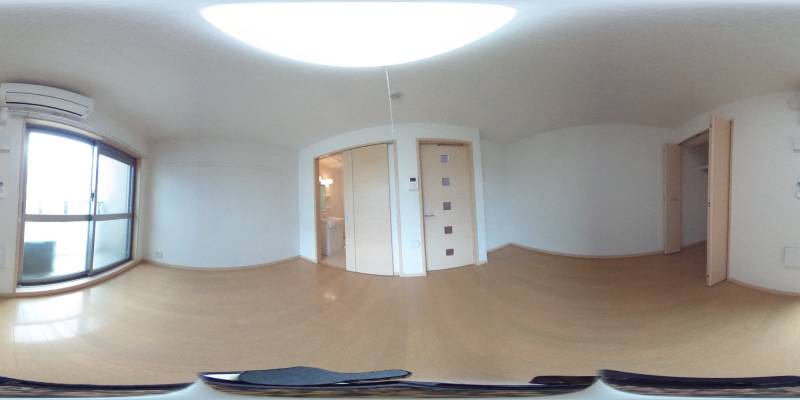 パノラマ画像洋室