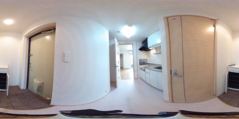 パノラマ画像玄関