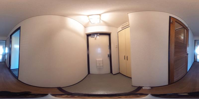 パノラマ画像玄関