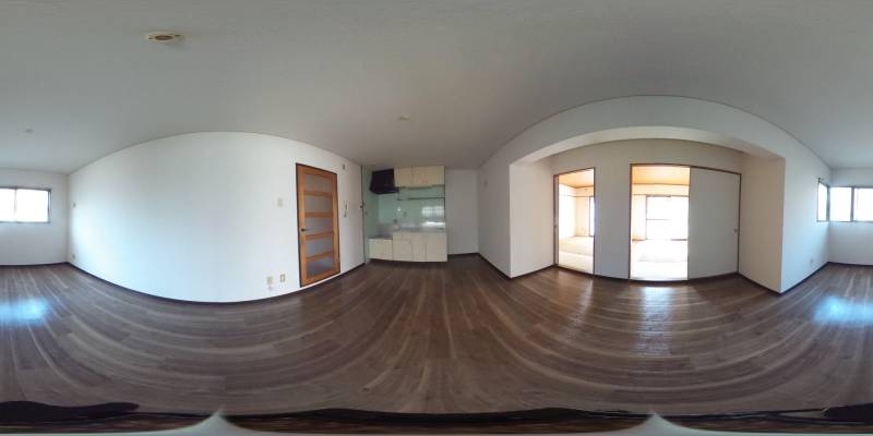 パノラマ画像リビング