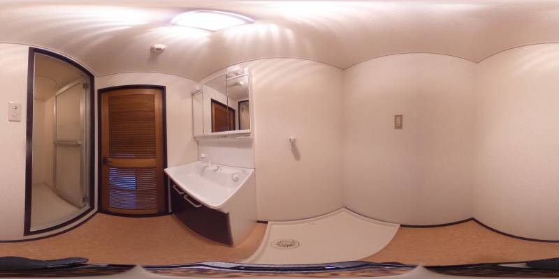 パノラマ画像洗面所