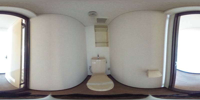 パノラマ画像トイレ