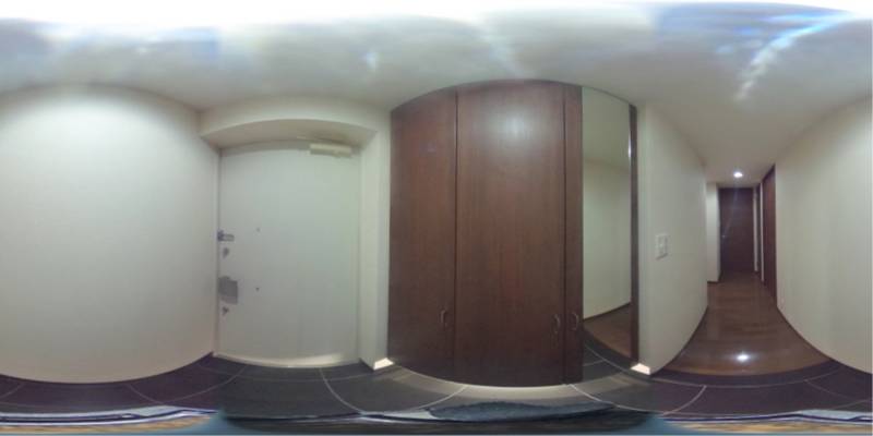 パノラマ画像玄関