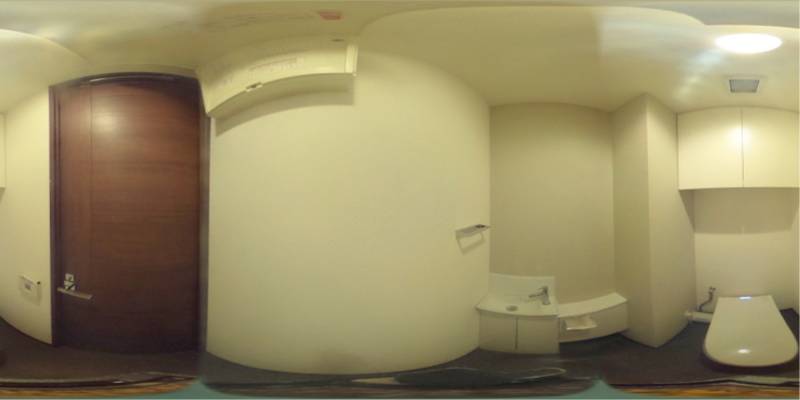 パノラマ画像トイレ