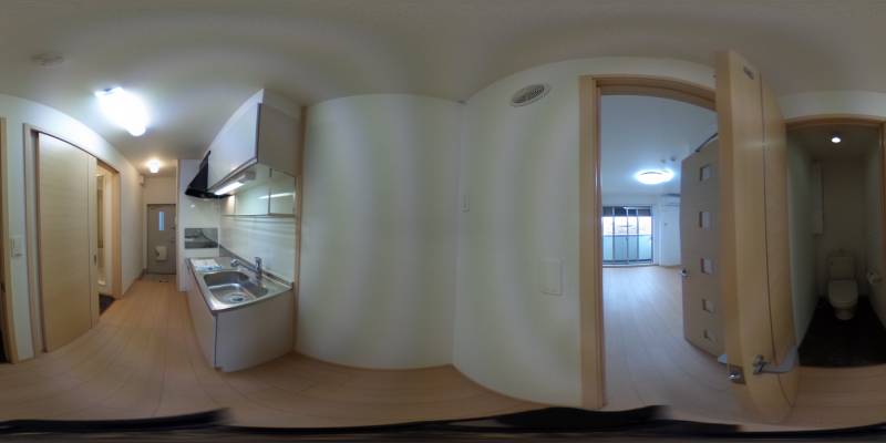 パノラマ画像玄関