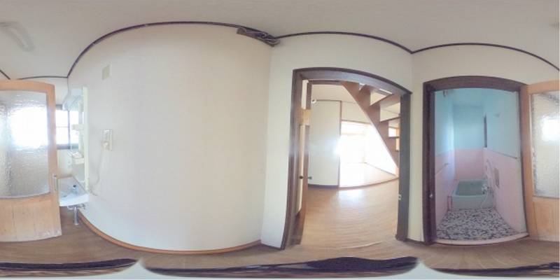 パノラマ画像バスルーム