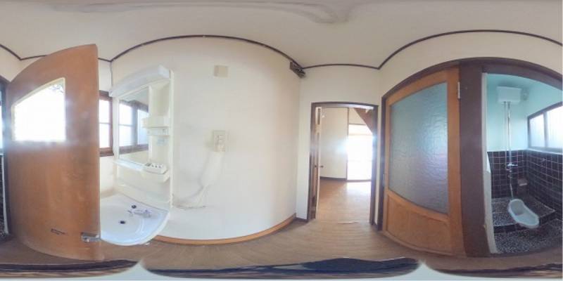 パノラマ画像トイレ