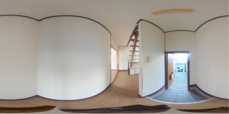 パノラマ画像玄関