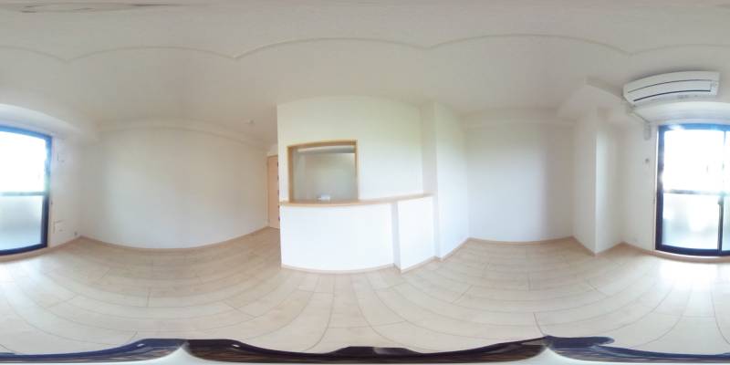 パノラマ画像リビング