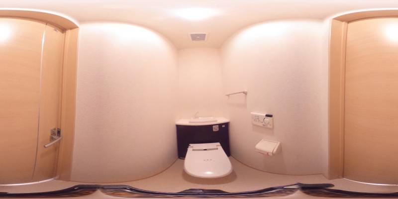パノラマ画像トイレ