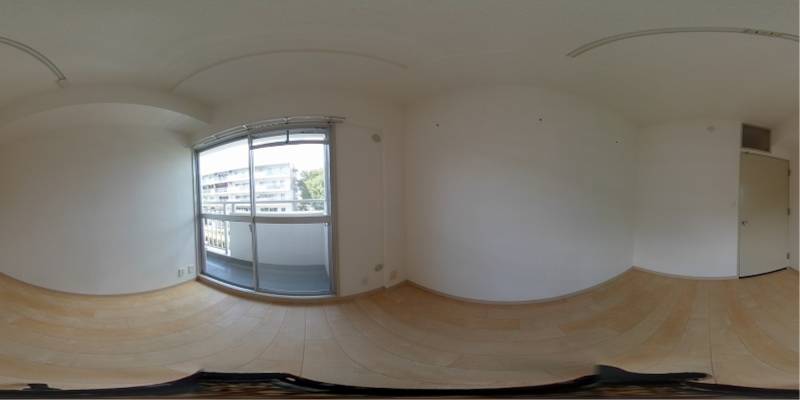 パノラマ画像洋室