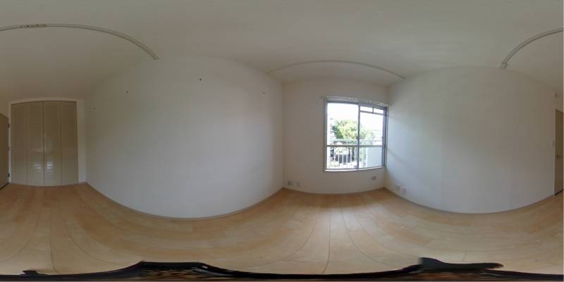 パノラマ画像洋室