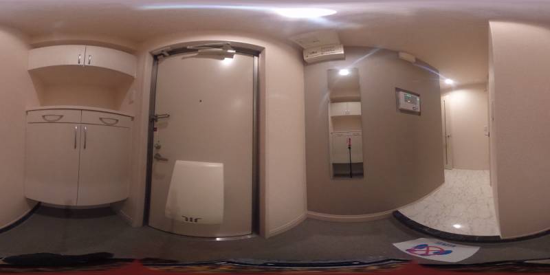 パノラマ画像玄関