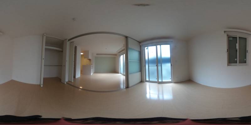 パノラマ画像洋室