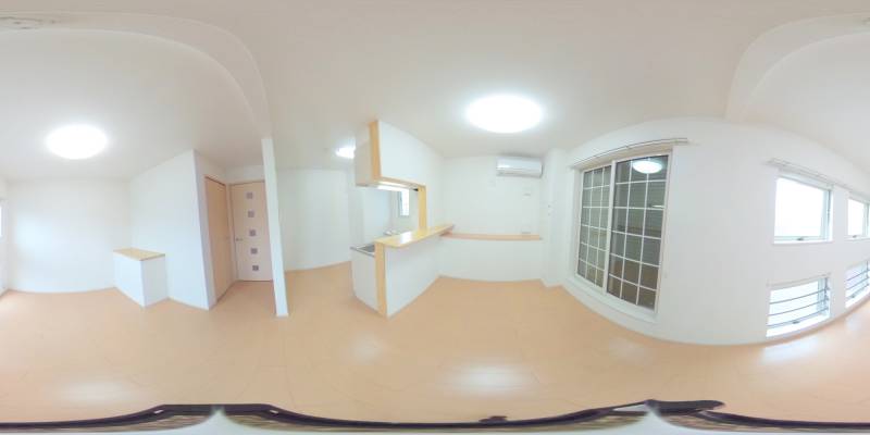 パノラマ画像リビング