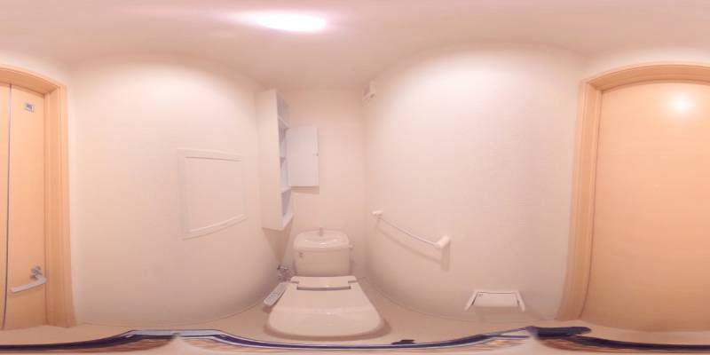 パノラマ画像トイレ
