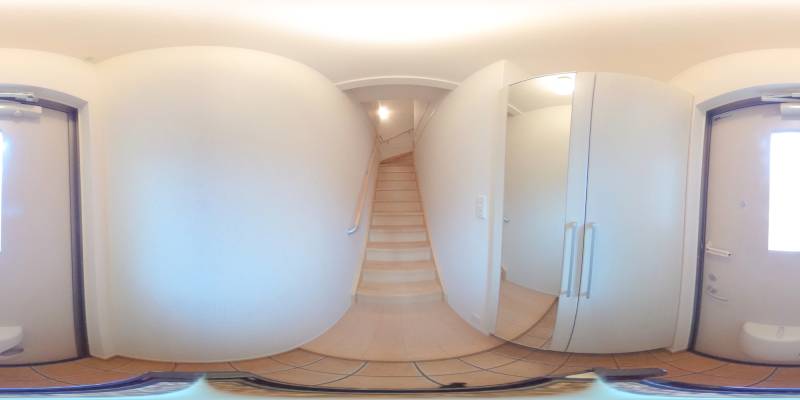 パノラマ画像玄関