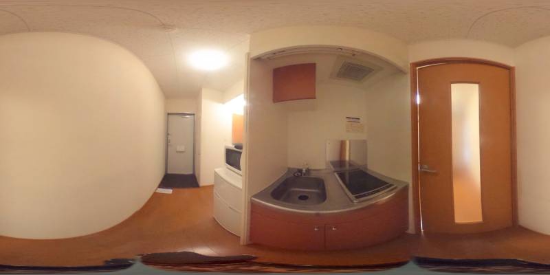 パノラマ画像キッチン