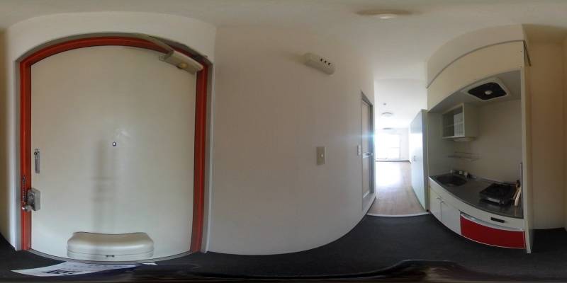 パノラマ画像玄関