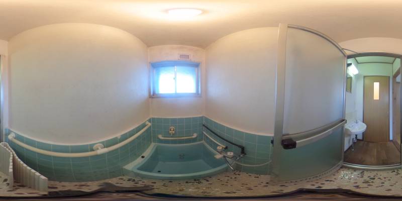 パノラマ画像バスルーム