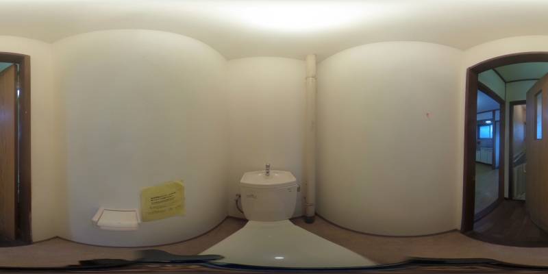 パノラマ画像トイレ