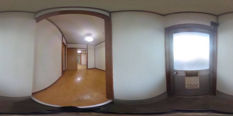 パノラマ画像玄関