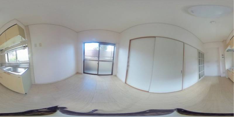 パノラマ画像リビング