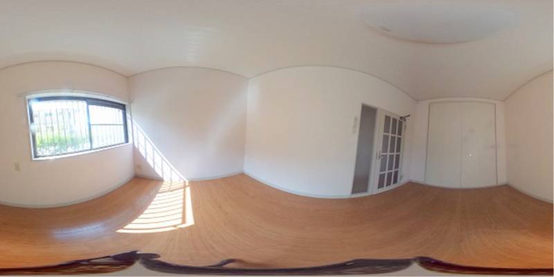 パノラマ画像洋室