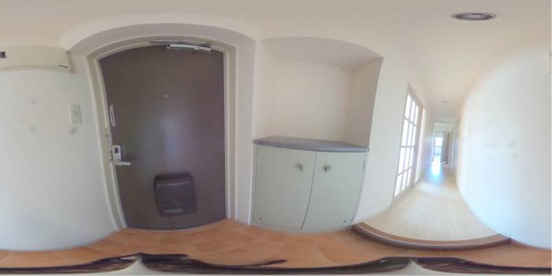 パノラマ画像玄関