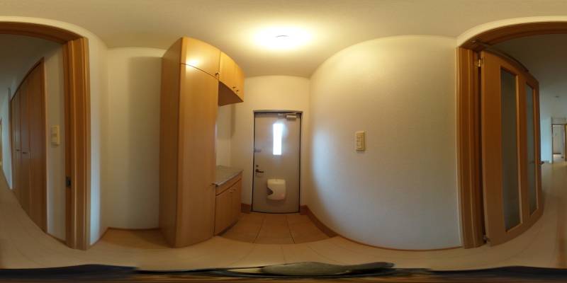 パノラマ画像玄関