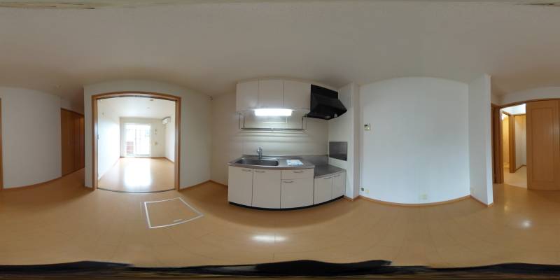 パノラマ画像リビング