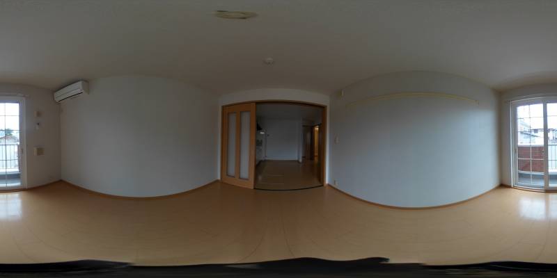 パノラマ画像洋室