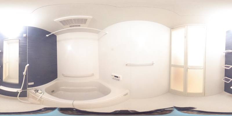 パノラマ画像バスルーム