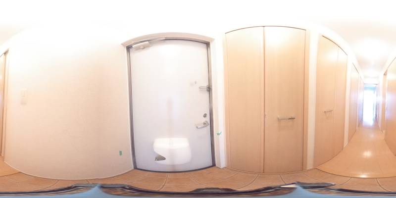 パノラマ画像玄関