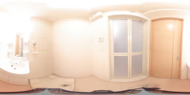 パノラマ画像洗面所