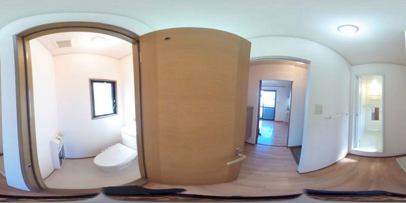 パノラマ画像トイレ