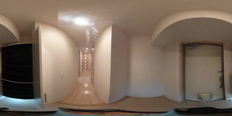 パノラマ画像玄関