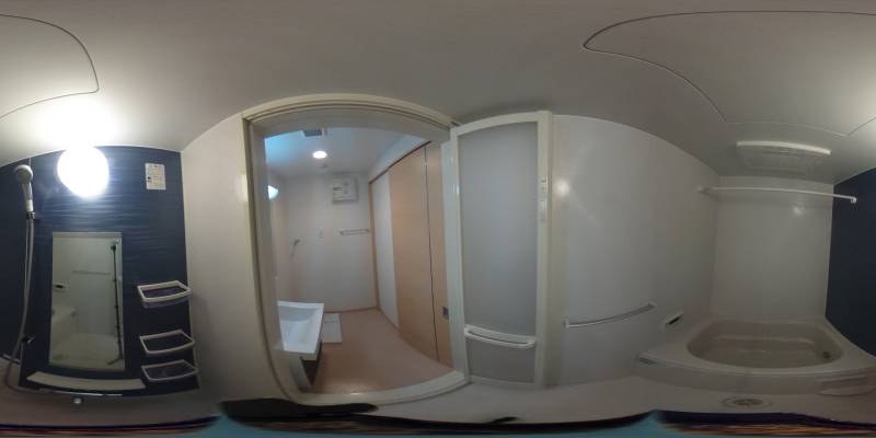 パノラマ画像バスルーム