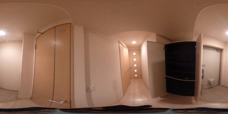 パノラマ画像玄関